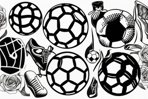 soccer tattoo idea
