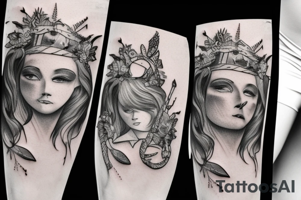 justice tattoo idea