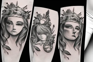 justice tattoo idea