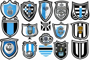 Argentina flag, Soccer shield afa,
three stars tattoo idea