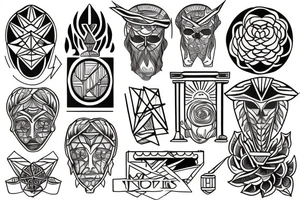 Greek atlas tattoo idea