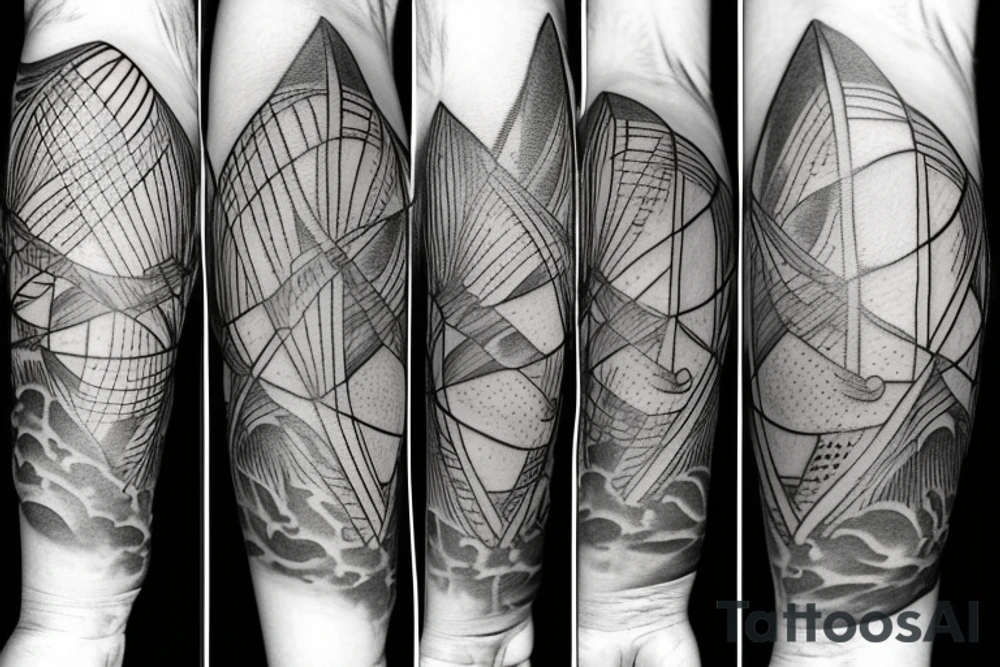 Greek atlas tattoo idea