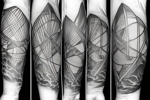 Greek atlas tattoo idea