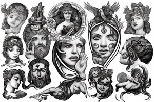 Greek God tattoo idea