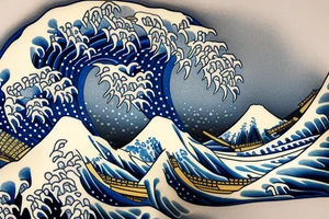 The Great Wave off Kanagawa tattoo idea