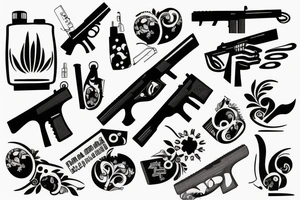 glock tattoo idea