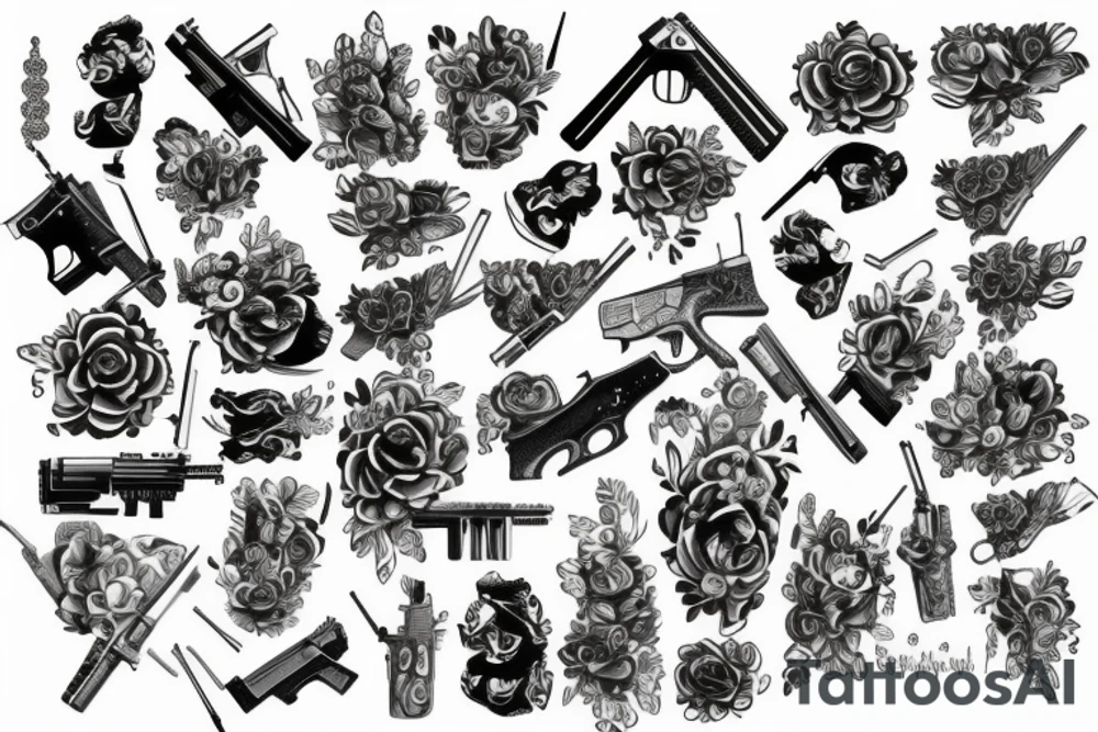 glock tattoo idea