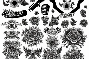 glock tattoo idea