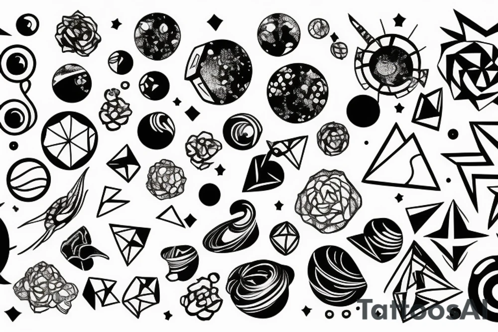 Universe tattoo idea