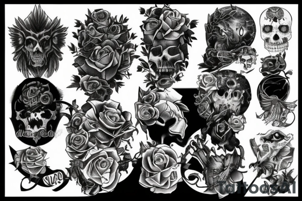 Pride, 7 deadly sins, tattoo idea
