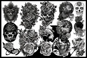 Pride, 7 deadly sins, tattoo idea