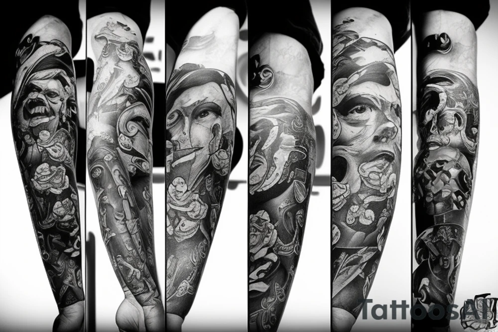 Pride, 7 deadly sins, tattoo idea