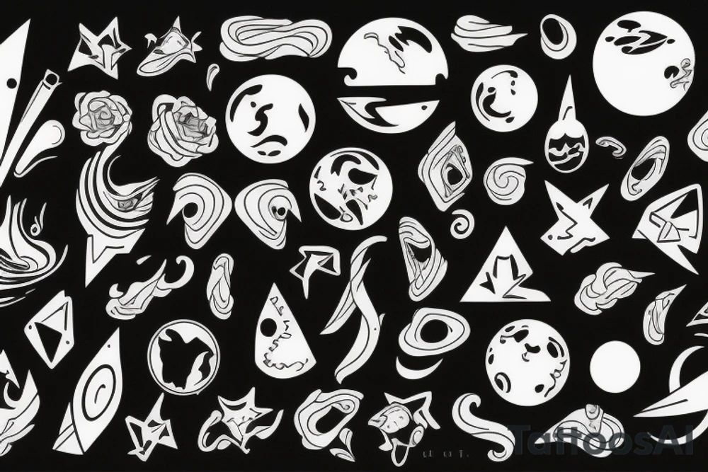Universe tattoo idea