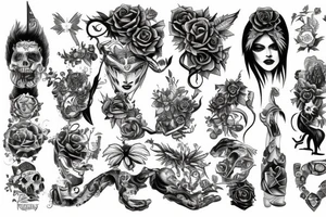 Pride, 7 deadly sins, tattoo idea