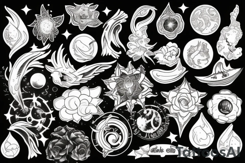 Universe tattoo idea