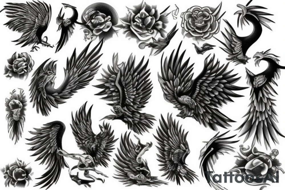 phoenix tattoo idea