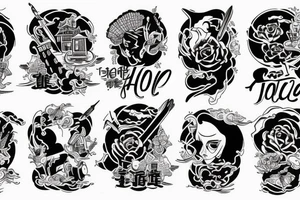 House on the boat tattoo idea
