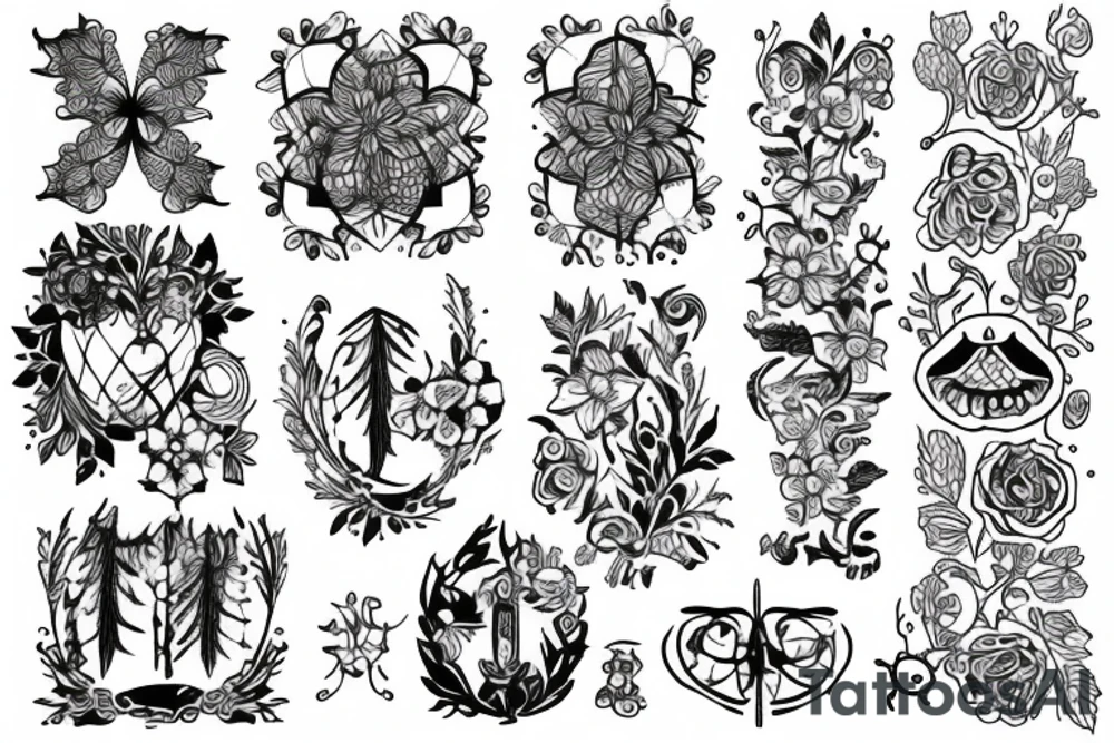 Window tattoo idea