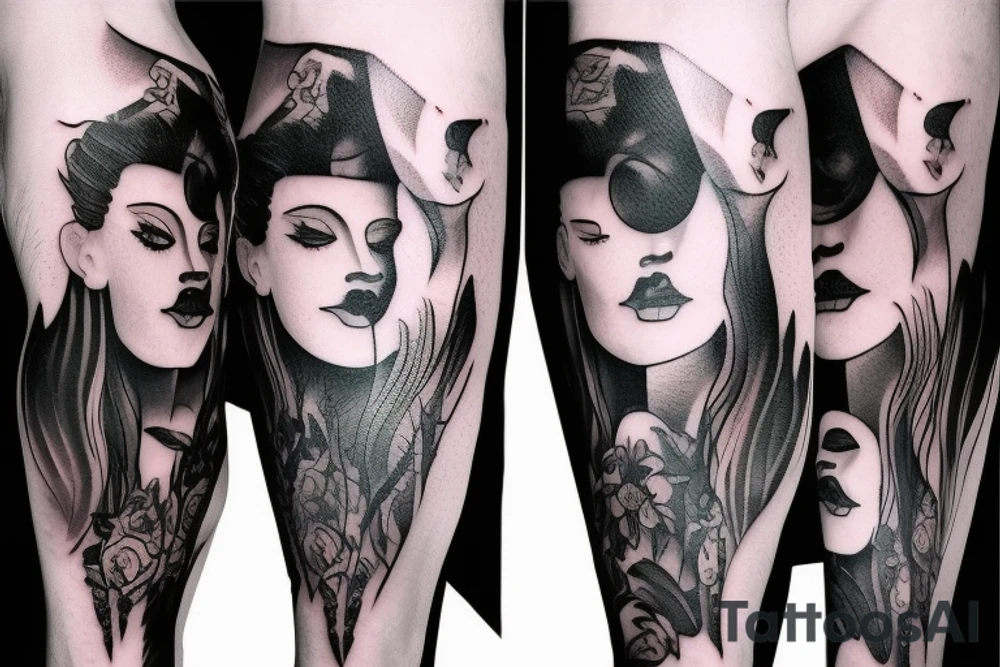 ghost tattoo idea