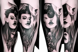 ghost tattoo idea