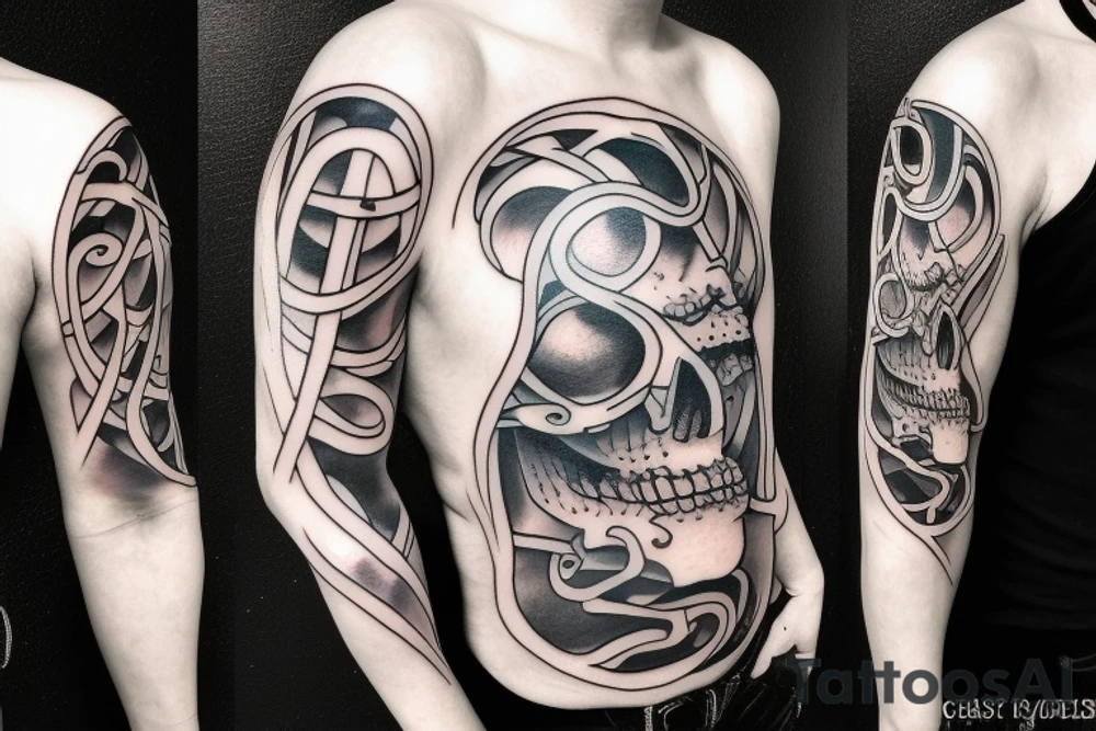 ghost tattoo idea
