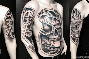 ghost tattoo idea
