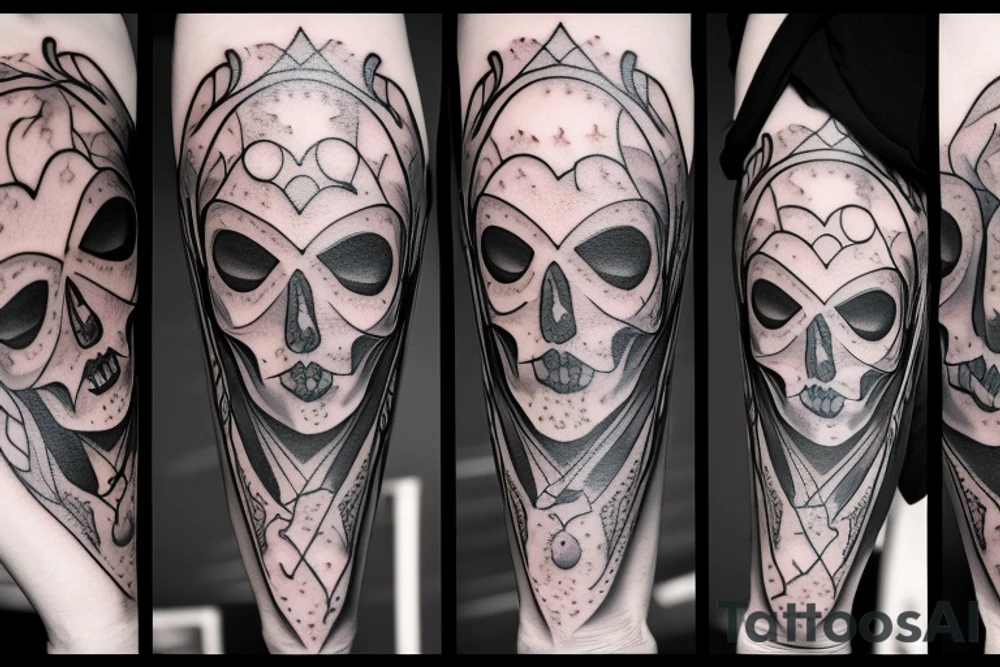 ghost tattoo idea
