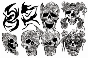 ghost tattoo idea