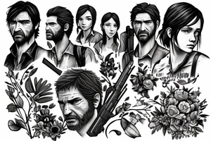 The last of us reference tattoo idea