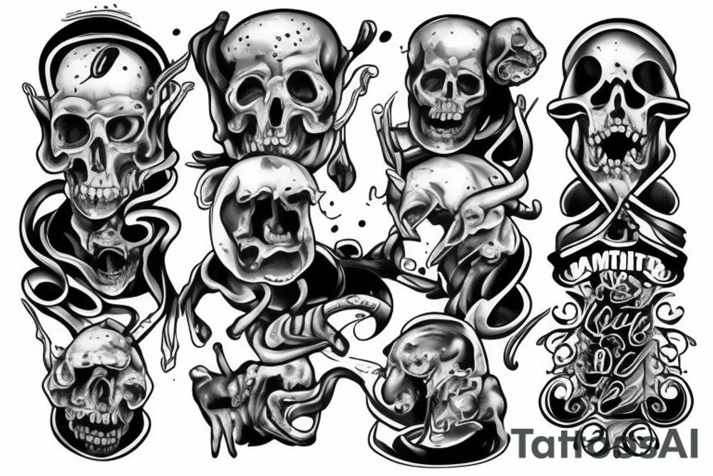 Father protecting doughtet tattoo idea