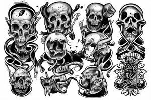 Father protecting doughtet tattoo idea