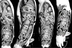 Angels tattoo idea