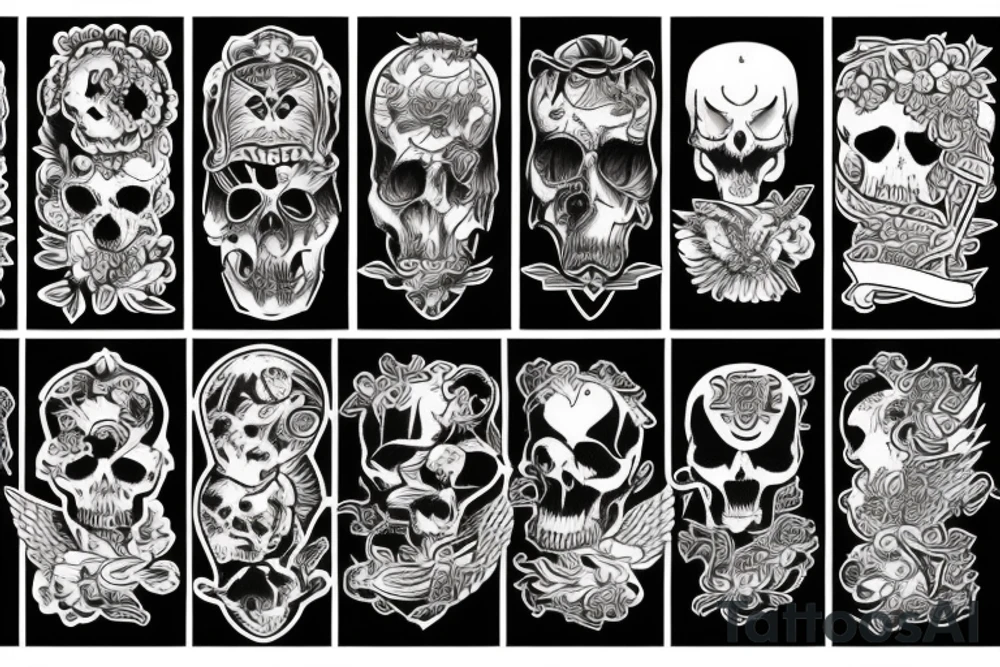 angel of death tattoo idea