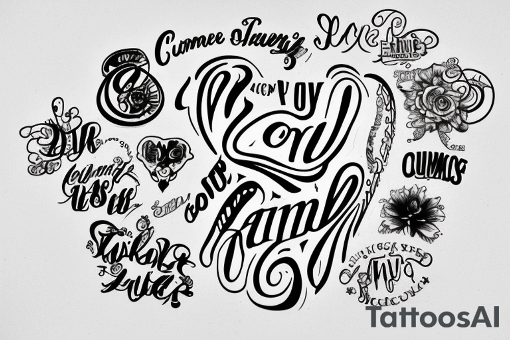 CUMSOCKS NECKLACE tattoo idea