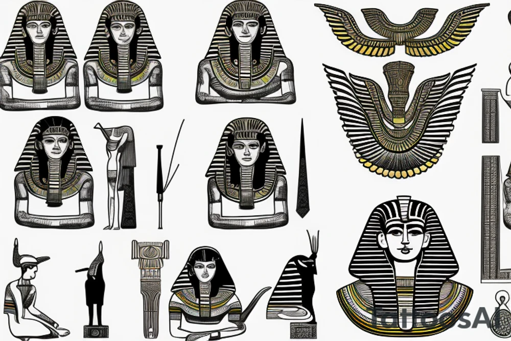 Egyptian icon, ancient tattoo idea