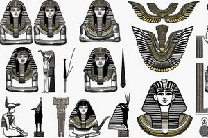 Egyptian icon, ancient tattoo idea