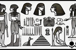Egyptian icon, ancient tattoo idea