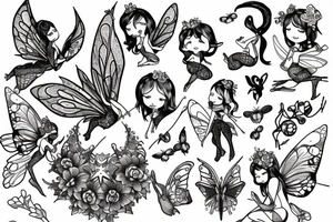 Fairy tattoo idea