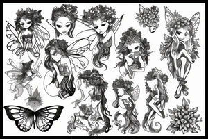 Fairy tattoo idea