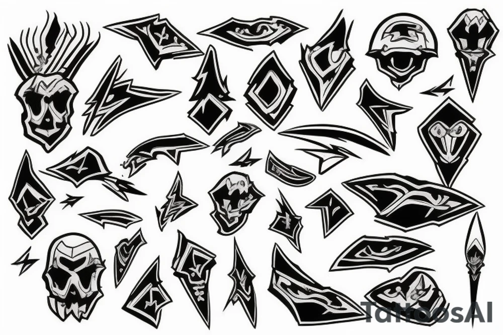 Thunder tattoo idea