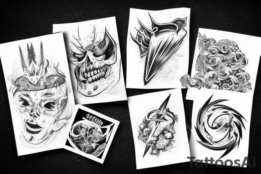 Thunder tattoo idea