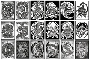 Cthulhu tattoo idea