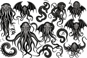 Cthulhu tattoo idea
