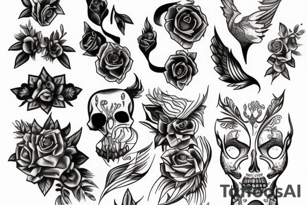 Off candle tattoo idea