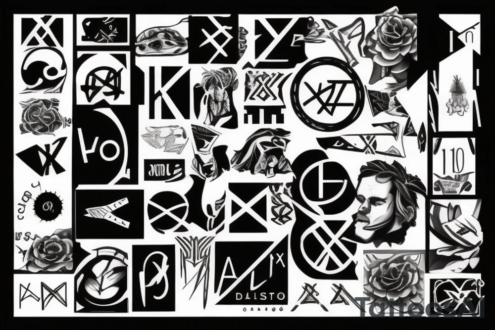 X|X as of 10/10 tattoo idea