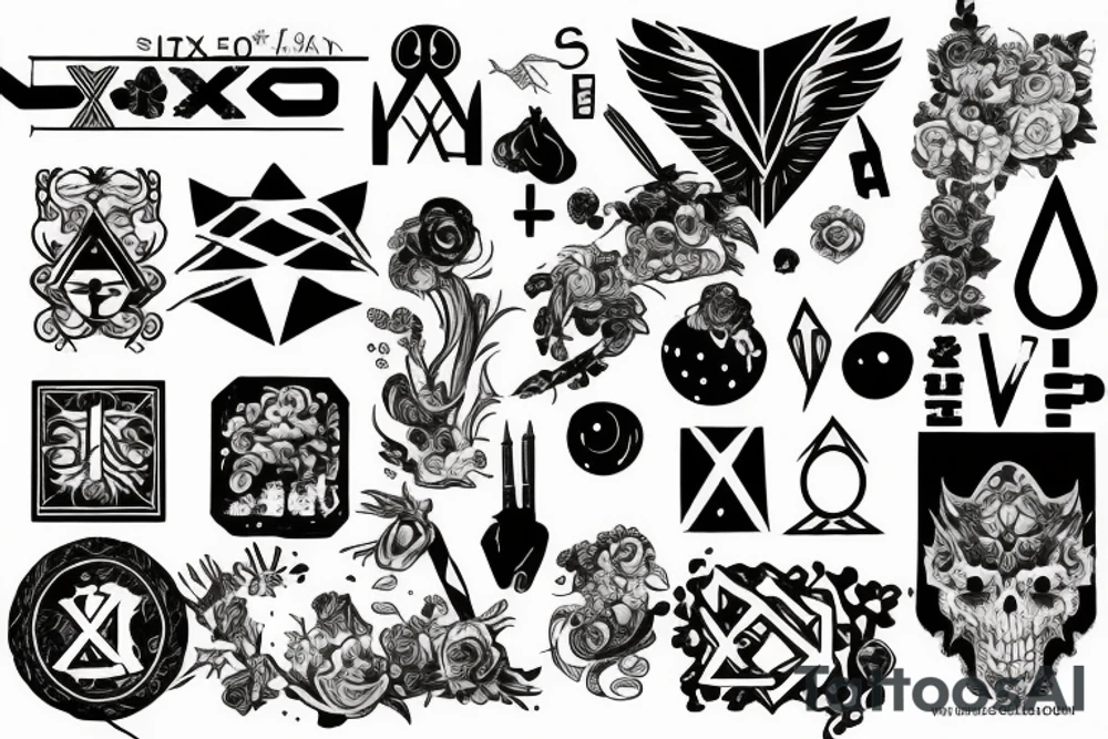 X|X as of 10/10 tattoo idea