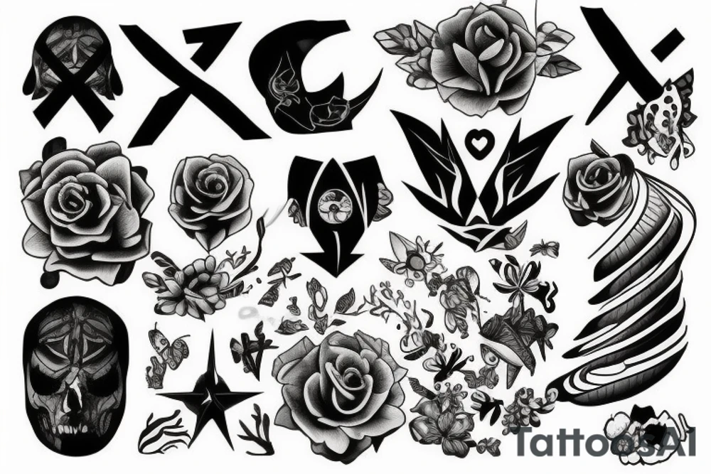 X | X tattoo idea