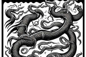 Thor fighting jörmungandr tattoo idea