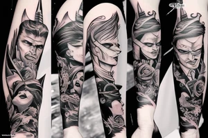 Batman Villans tattoo idea