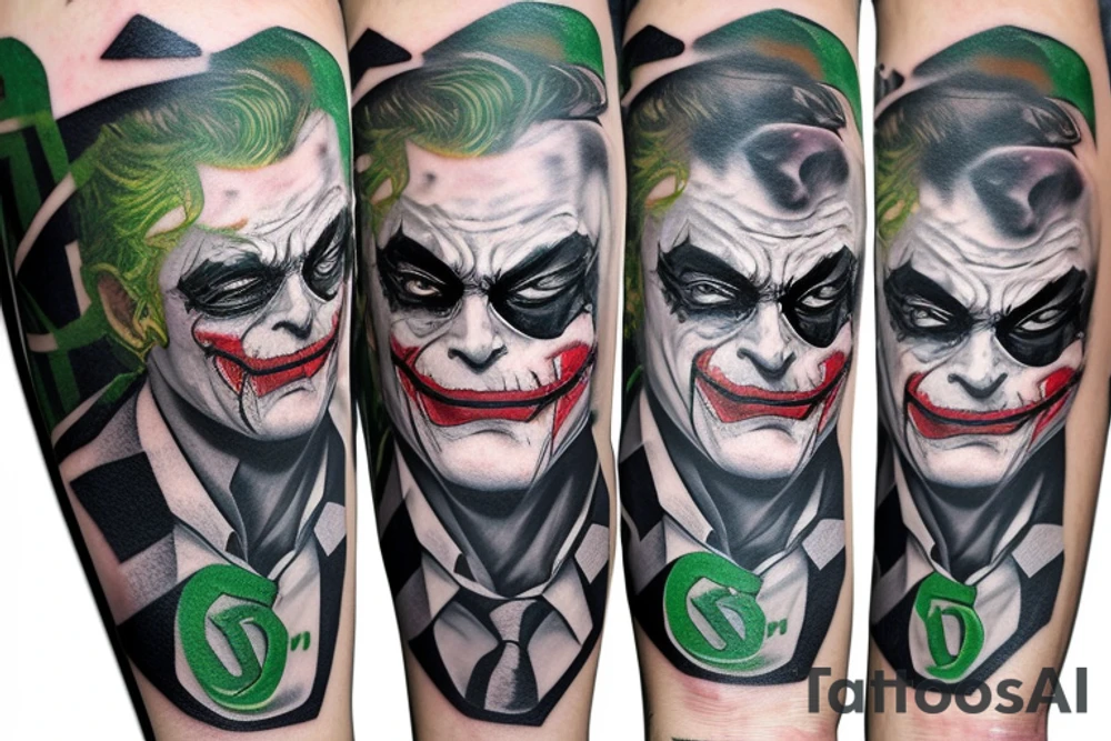 Joker, Riddler, Dr. Freeze, Bane tattoo idea